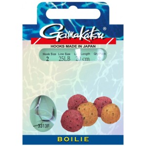 HACZYKI Z PRZYP. BOILIE 3313NS S.4/0.25MM/20CM GAMAKATSU