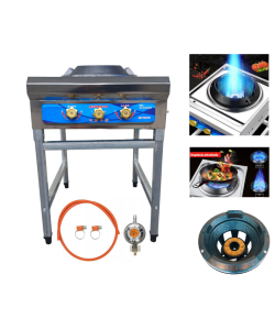PALNIK GAZOWY 30kw Ø33cm ŻELIWNY TABORET KUCHENKA CHIŃSKI WOK
