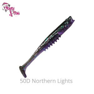 Przynęta gumowa Crazy Fish Nano Minnow 7cm kol. Northern Lights (50d)