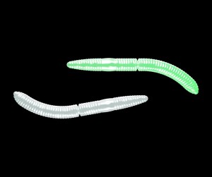 Przynęta gumowa Libra Lures Fatty D'Worm 65mm kolor 000 Czosnek