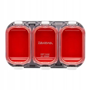 Pudełko wędkarskie  Daiwa Box WP 3 Komorowe 11x6,5x1,8cm RED SMOKE