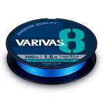 Plecionka Varivas x8 PE #0,8 150m 16lb Niebieski