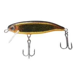 Wobler Hunter - YODA 5.0cm 3,5g Tonący (GOLD)