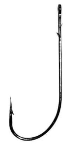 Haczyki GAMAKATSU WORM 34 Black #2