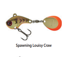 Przynęta Wirujący ogonek Illex Deracoup 3/80OZ 26mm 10g SPAWNING LOUISY CRAW