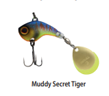 Przynęta Wirujący ogonek Illex Deracoup 3/80OZ 26mm 10g MUDDY SECRET TIGER