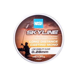 Żyłka NASH SKYLINE MONO CLEAR 12LB 0.30MM 1000M