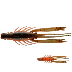 DAIWA PROREX URBAN SHRIMP ORANGE PEELER 7,2CM/2,8G
