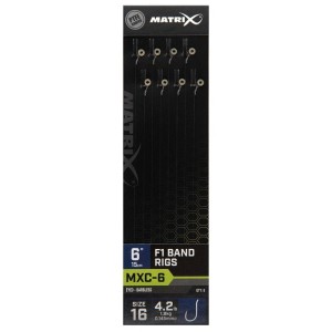 Przypon Matrix MXC-6 F1 Band Rigs 15cm r. 16 (8szt.)
