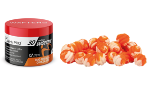 Przynęta Matchpro 3D Worms Wafters Duo Orange Chocolate 12mm 20g