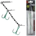 Dozbrojka z krętlikiem Mikado JAWS Double EVO Stinger FLUO XL 35kg - roz.2/0