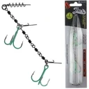 Dozbrojka z krętlikiem Mikado JAWS Double EVO Stinger FLUO XL 35kg - roz.2/0