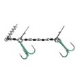 Dozbrojka z krętlikiem Mikado JAWS Double EVO Stinger FLUO XL 35kg - roz.2/0