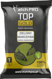 Zanęta Matchpro Top Gold Zielony Marcepan 1kg