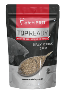 Pellet Matchpro Ready Duo Biały Robak 2mm 700g