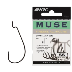 Haczyki offsetowe BKK Muse rozm. 2 / 9szt