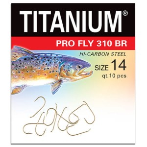 Haczyki Robinson Titanium - Pro Fly 310BR #14