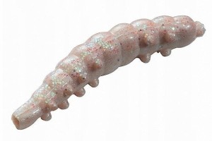 Gumy Berkley PowerBait Sparkle Honey Worm 2.5cm / SŁOIK - Natural / Scale