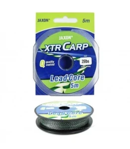Plecionki Jaxon Pro Carp Lead Core ziel 5m 25 lbs