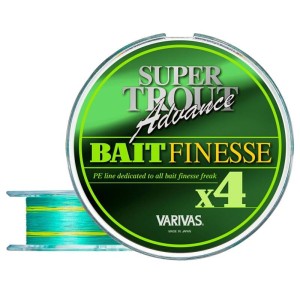 Plecionka Varivas Super Trout Advance Baitfinesse x4 PE - #0.8  15lbs 100m