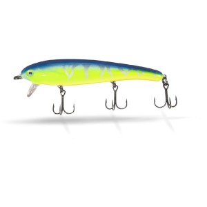 WOBLER Mann's Quantum SUPER STRETCH 1-MINUS 15cm blue tiger