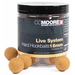 Kulki haczykowe CC Moore Hard Hookbaits Live System 18mm