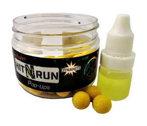 Dynamite Baits Hit n Run Pop-Up Yellow 12mm 25g