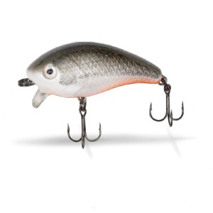 WOBLER Mann's Quantum BABY 1-MINUS 5,5cm grey ghost