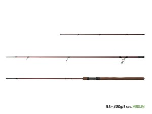 Wędka feeder legendary delphin 360cm.120g.