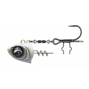 Główka Savage Gear Monster Vertical Heads Pearl White #2/0 150g 
