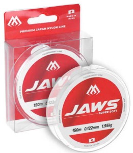 ŻYŁKA MIKADO JAWS SUPER SOFT TRANSPARENTNA 150m/ 0,189mm  