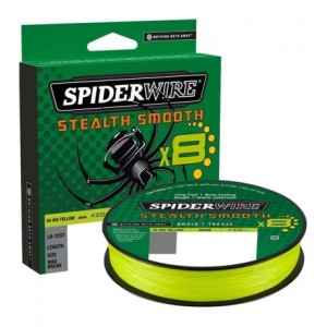 Plecionka Spiderwire Stealth Smooth X8 0.07mm 6kg 150m HI-VIS Yellow 