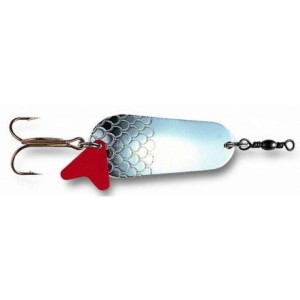 Błystka DAM Effzett Standard 8cm/45g, Silver-Plated