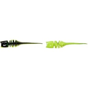 Przynęta gumowa DAM Effzett Garclic Trout Lure UV 6cm, UV Yellow/Black 10 szt.