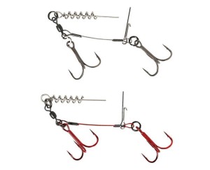 Dozbrojka Savage Gear Carbon 49 CorkScrew Stinger 2x #2/0 31kg 2 szt.