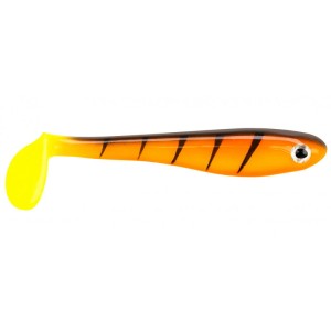 Gumy Berkley PowerBait Hollow Belly 10cm / 4 sztuki - Hot Yellow Perch