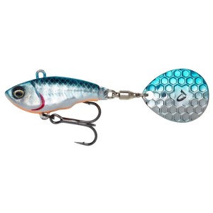 Przynęta spinningowa Savage Gear Fat Tail Spin 5.5cm 9g Blue Silver