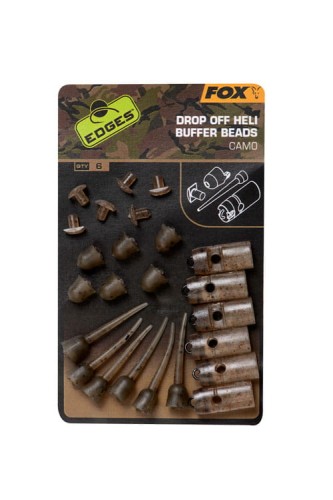 KORALIKI BUFOROWE Fox EDGES CAMO DROP OFF HELI BUFFER BEAD KIT CAC774