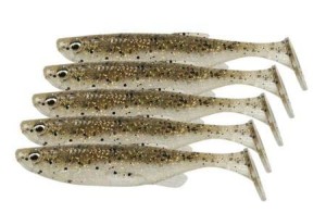 Zestaw gum Savage Gear Fat Minnow T-Tail 10.5cm 11g Holo Baitfish 5 szt.