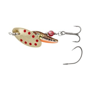 Obrotówka Savage Gear Sticklebait Spinner roz.3 - MINNOW GOLD RED