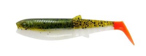 Zestaw gum Savage Gear Cannibal Shad 12.5cm 20g Olive Hot Orange 