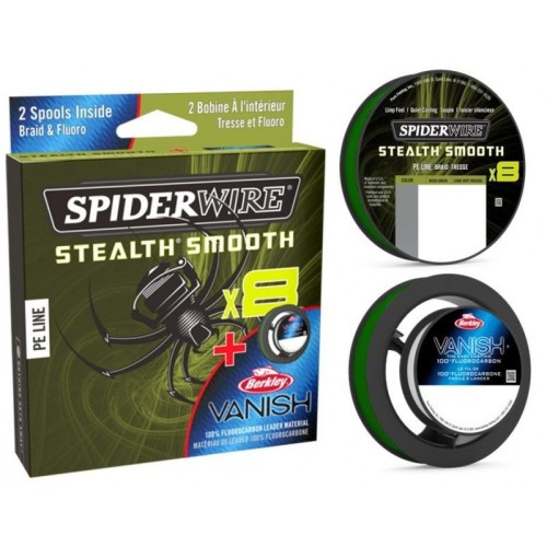 plecionka-spiderwire-duo-spool-stealth-smooth-and-fluocarbon-009mm025mm-150m-moss-green.jpg