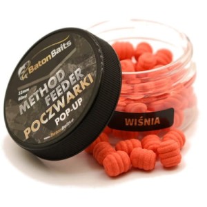 Pop-up poczwarka Baton Baits 11mm 60ml Wiśnia