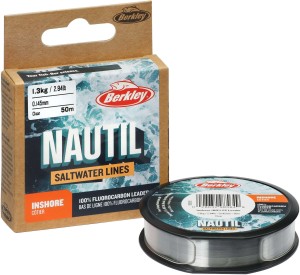 Fluorocarbon Berkley Nautil FC Leader Inshore Cotier 3,5kg/0,22mm/50m