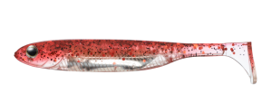 Przynęta gumowa Fish Arrow Flash-J Shad 4" Plus SW Red / Silver #124