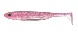 Przynęta gumowa Fish Arrow Flash-J Shad 4" Plus SW Glow Pink/Silver #117
