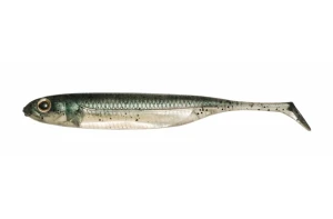 Przynęta gumowa Fish Arrow Flash-J Shad 4" Neon green/Silver #03