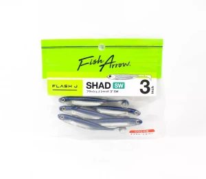 Przynęta gumowa Fish Arrow Flash-J Shad SW 3" Maiwachi/Silver #105