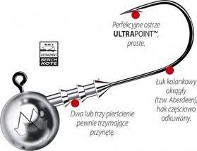 Główki Jigowe MUSTAD Classic 2/0 12,5g 3szt