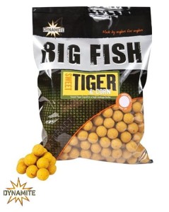 Kulki zanętowe Dynamite Baits BIG FISH Sweet Tiger & Corn 20mm |(Słodki orzech tygrysi + kukurydza)| 1kg 